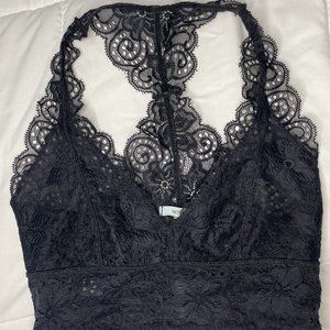 Kimchi Blue Black Size Small Lace Bralette